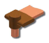 BR1 Exothermic Welding Ground Rod To Copper Bar Graphite Mold Manufacturer And Exporter - Exothermic Weld Common Joints